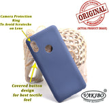 VAKIBO Blue Coloured Back Cover Case Suitable for Mi Redmi Note 5 Pro