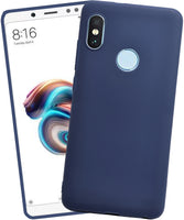 VAKIBO Blue Coloured Back Cover Case Suitable for Mi Redmi Note 5 Pro