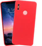 VAKIBO Red Coloured Back Cover Case Suitable for Mi Redmi Note 5 Pro