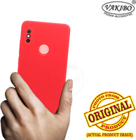 VAKIBO Red Coloured Back Cover Case Suitable for Mi Redmi Note 5 Pro