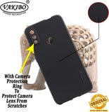 VAKIBO Dotted Black Coloured Made with Silicon Rubber TPU Back Cover Case Suitable for Mi Redmi Note 7