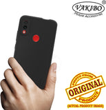 VAKIBO Dotted Black Coloured Made with Silicon Rubber TPU Back Cover Case Suitable for Mi Redmi Note 7S