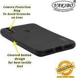 VAKIBO Dotted Black Coloured Made with Silicon Rubber TPU Back Cover Case Suitable for Mi Redmi Note 7S
