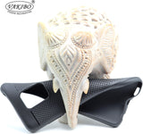 VAKIBO Dotted Design Black Coloured Soft TPU Back Cover Case Suitable for Mi Redmi Note 9 Pro