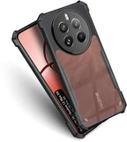 VAKIBO Super Premium Black Border Transparent Case With Corner Protection & Camera Protection Suitable for Realme P1 5G