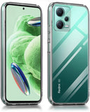 VAKIBO Premium Clear 2MM Thick Transparent Soft TPU Rubber Back Cover Case With Camera Protection Suitable for Mi Poco X5 5G