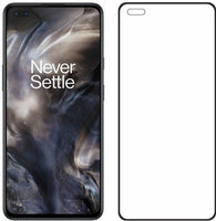 Super Premium Quality Tempered Glass Screen Guard Protector With Black Border Suitable For Oneplus Nord