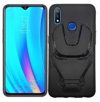 VAKIBO 3D IronMan Mask Avengers Edition Soft Flexible Silicon TPU Back Cover Case For Realme 3 Pro