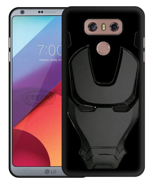 VAKIBO 3D IronMan Mask Avengers Edition Soft Flexible Silicon Back Cover Case For LG G6