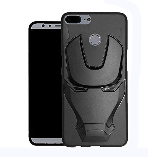 VAKIBO 3D IronMan Mask Avengers Edition Soft Flexible Silicon Back Cover Case For Honor 9 lite