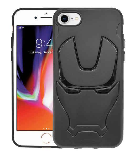 VAKIBO 3D IronMan Mask Avengers Edition Soft Flexible Silicon Back Cover Case For Apple iPhone 7