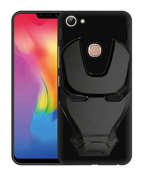 VAKIBO 3D IronMan Mask Avengers Edition Soft Flexible Silicon TPU Back Cover Case For Vivo Y83