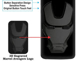 VAKIBO 3D IronMan Mask Avengers Edition Soft Flexible Silicon Back Cover Case For Asus Zenfone Max Pro M2