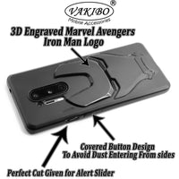 VAKIBO 3D IronMan Mask Avengers Edition Soft Flexible Silicon TPU Back Cover Case For OnePlus 8 Pro