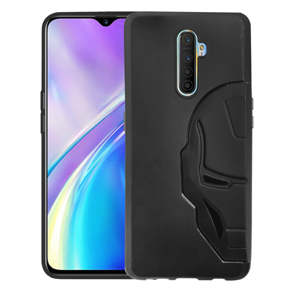 VAKIBO 3D IronMan Mask Avengers Edition Soft Flexible Silicon TPU Back Cover Case For Realme X2 Pro
