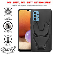 VAKIBO 3D IronMan Mask Avengers Edition Soft Flexible Silicon TPU Back Cover Case For Samsung A32
