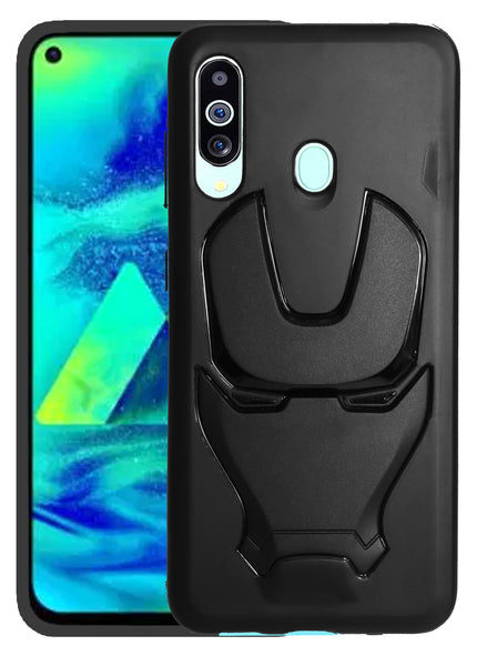 VAKIBO 3D IronMan Mask Avengers Edition Soft Flexible Silicon TPU Back Cover Case For Samsung Galaxy M40