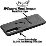VAKIBO 3D IronMan Mask Avengers Edition Soft Flexible Silicon TPU Back Cover Case For Vivo Y51 2020